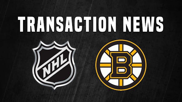 Bonar Recalled to Providence, Vladar Heads to Boston