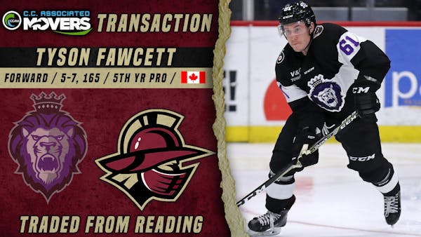 Atlanta Gets Fawcett from Reading, Pyrochta Recalled to Milwaukee