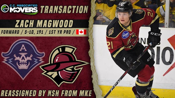 Nashville Reassigns Magwood from Milwaukee