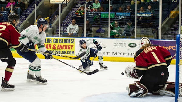 Gladiators Unable to Overcome Everblades in 3-1 Loss