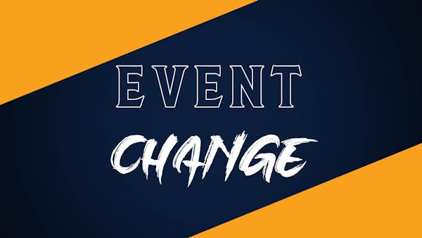 Concert Rescheduled