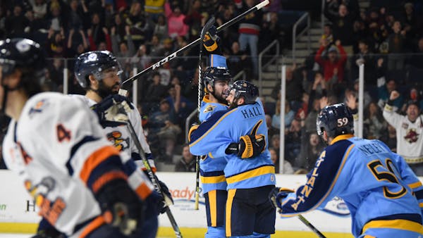 Marchin earns hat trick in narrow loss to Greenville