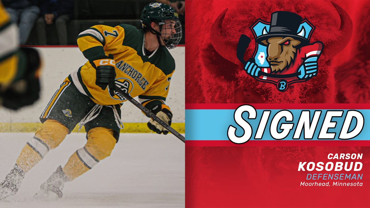 Bison sign defenseman Carson Kosobud