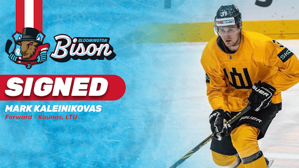 Bison Announce First Signing For 2025-26 Season