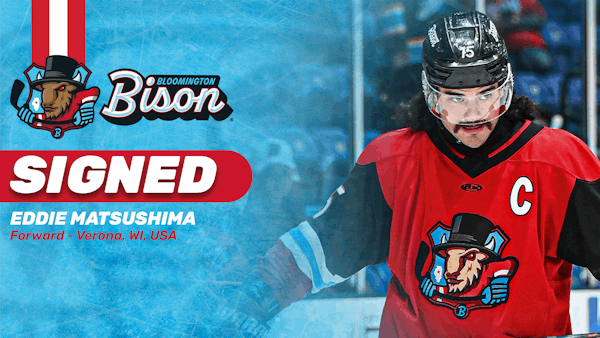 Matsushima Returns to Bison for 2025-26 Season