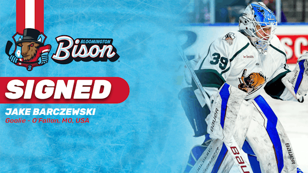 Bison Ink Goaltender Jake Barczewski