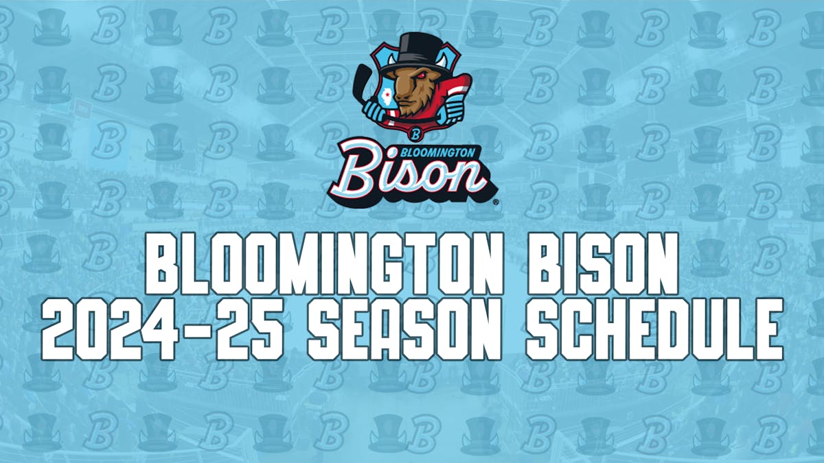 Bloomington Bison | BISON ANNOUNCE 2024-25 REGULAR SEASON SCHEDULE bloomington-bison-bison-announce-2024-25-regular-season-schedule