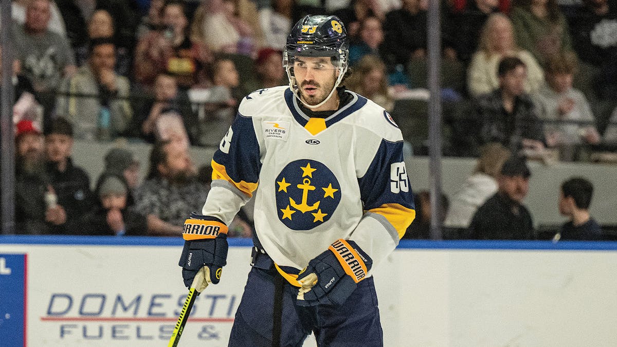 Action photo of Grant Hebert of the Norfolk Admirals