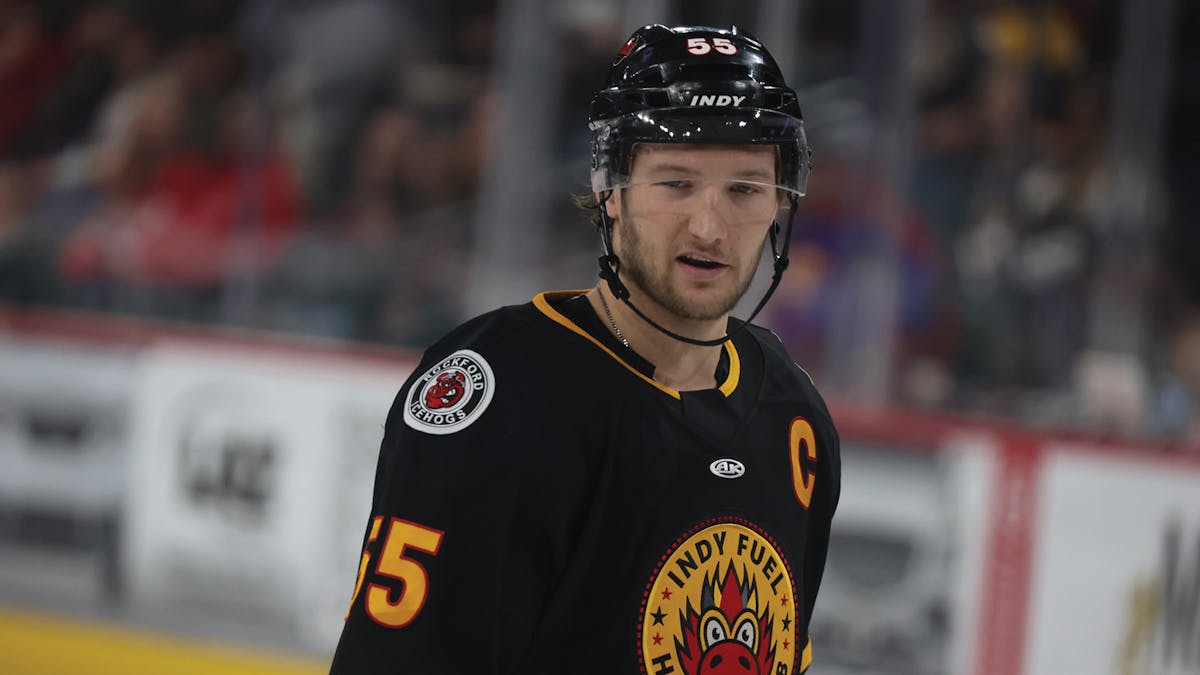 Action photo of Chris Cameron of the Indy Fuel