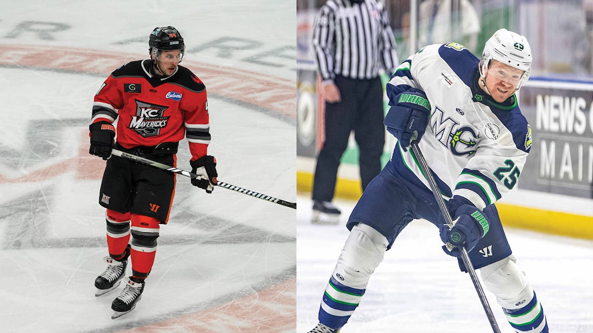 Action photos of Max Andreev and James Marooney