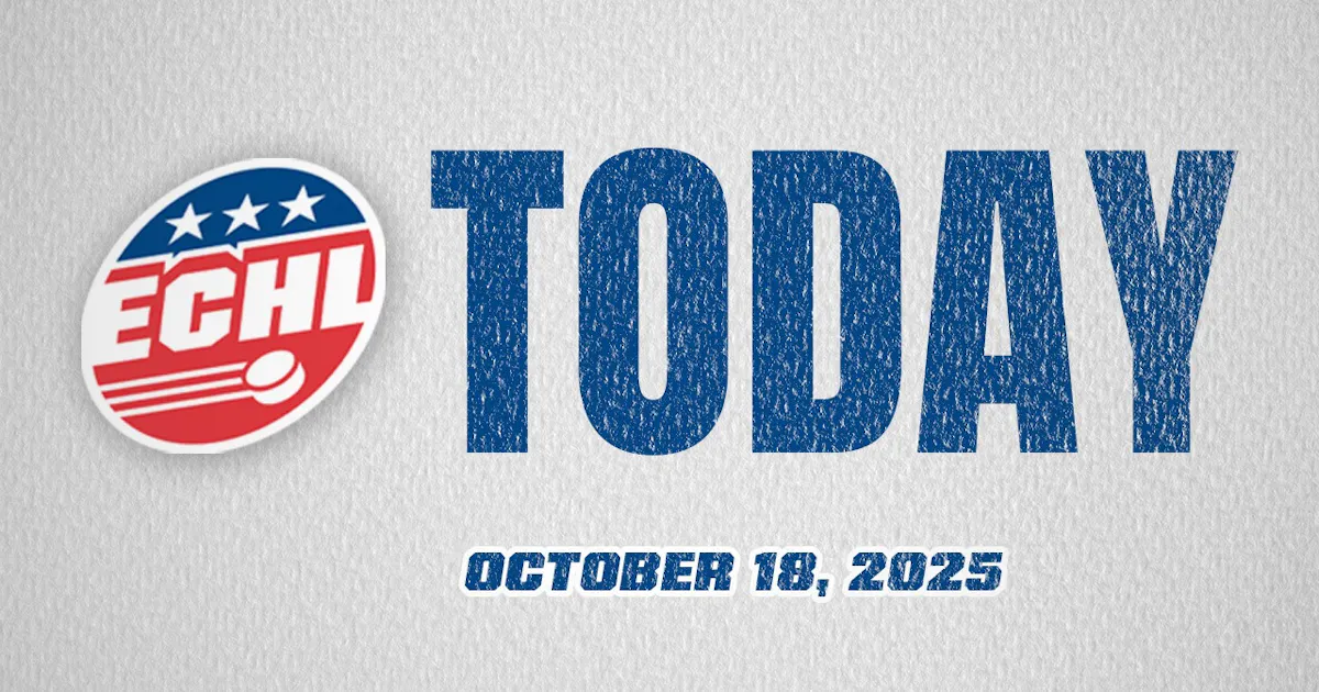 Official Site of The ECHL | ECHL Today - Oct. 18