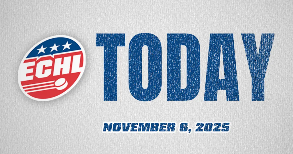 Official Site of The ECHL | ECHL Today - Nov. 6
