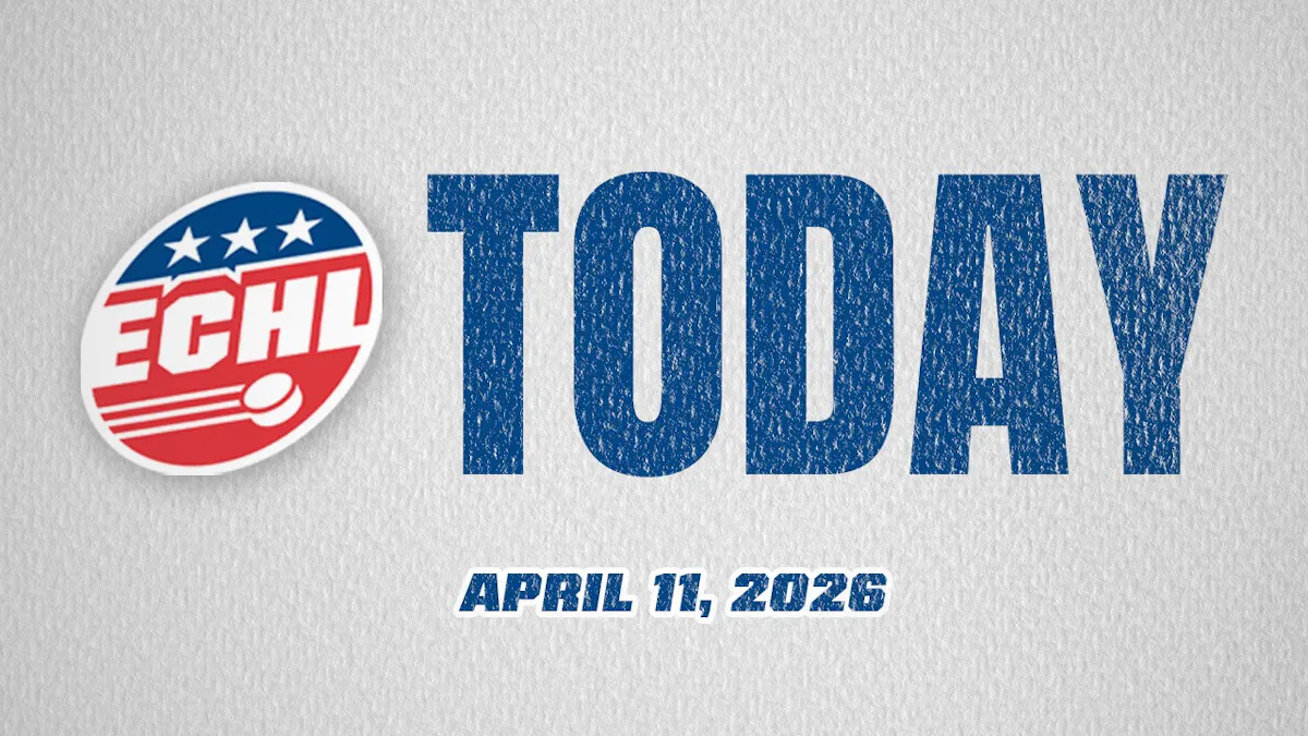 ECHL Today text with today's date