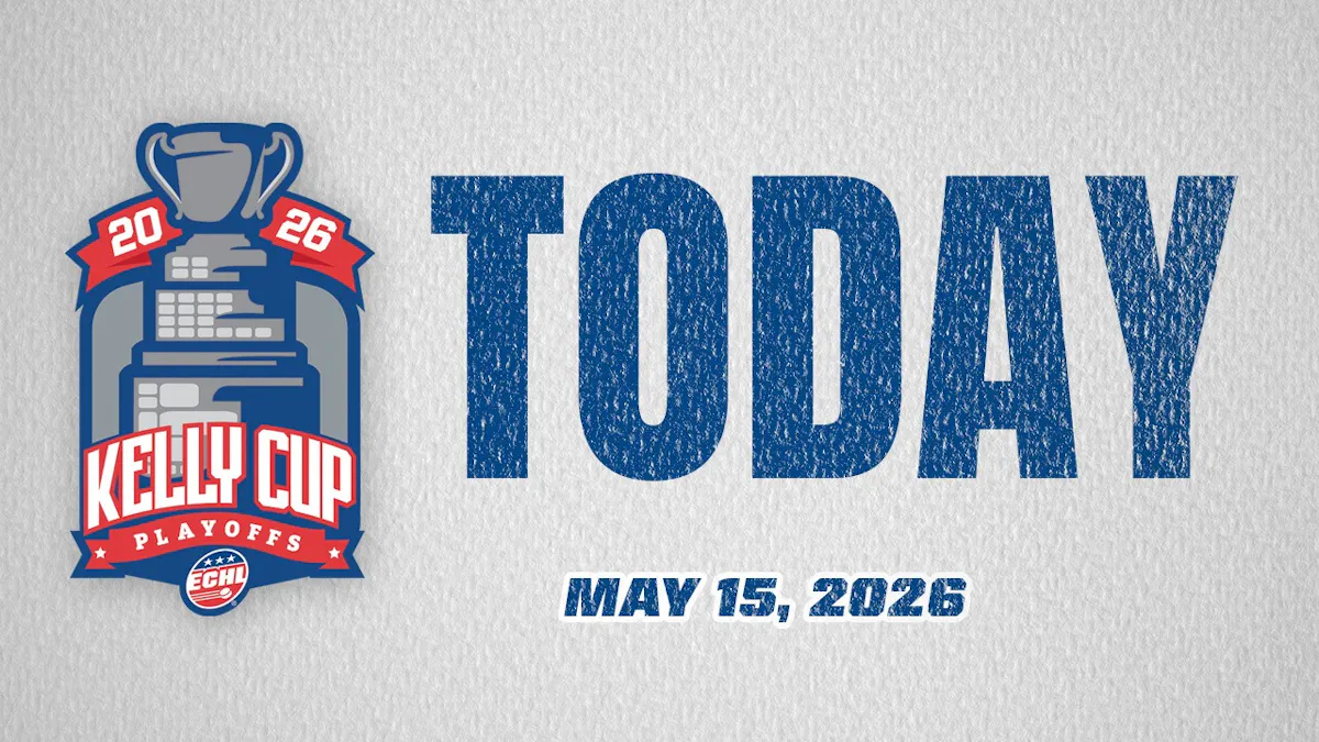 ECHL Today text with today's date
