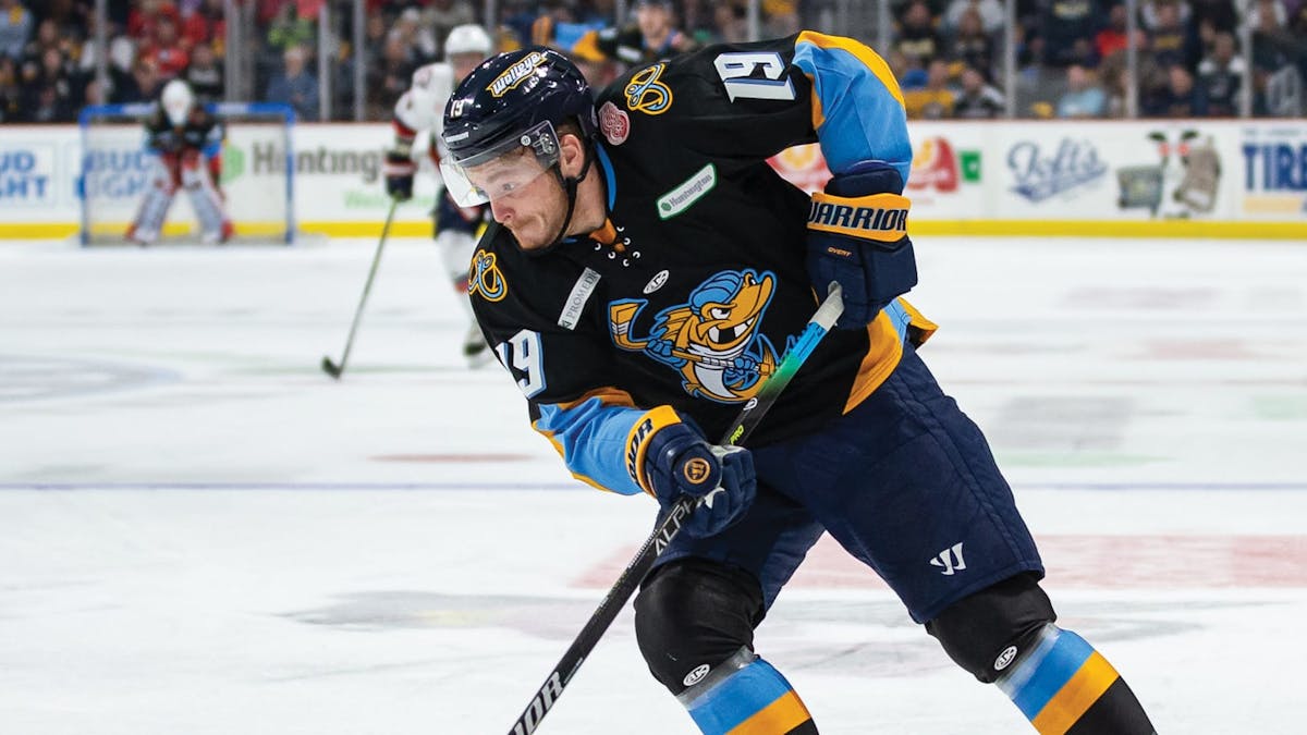 Toledo's Berry named Warrior Hockey/ECHL Player of the Month