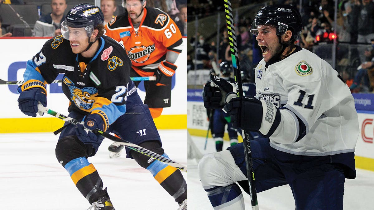 Toledo’s Keenan, Worcester’s Vesey share AMI Graphics ECHL Plus Performer of the Month