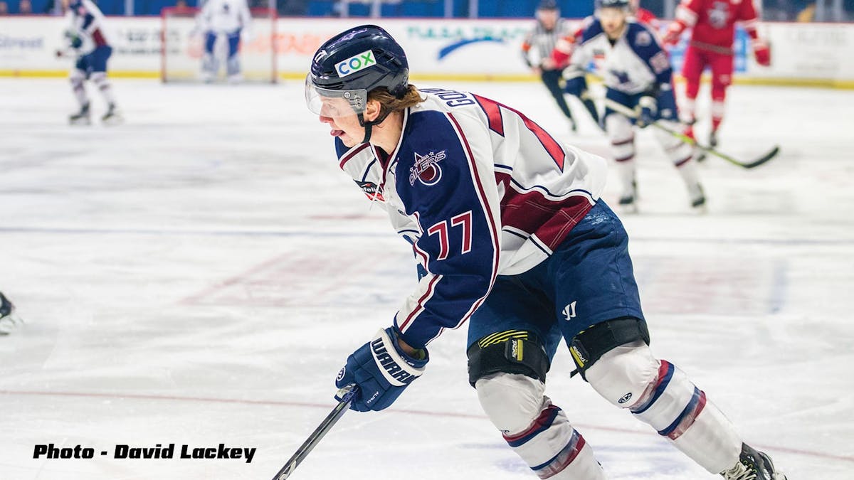 Tulsa's Golod named Inglasco/ECHL Player of the Week