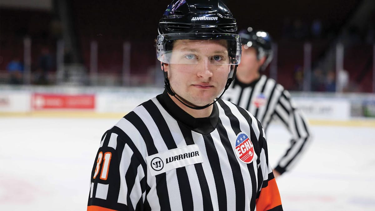 Bloyer is uCALL/ECHL Official of the Month