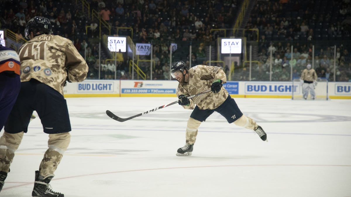 PREVIEW: 'Blades close weekend with Military Night matchup against Icemen