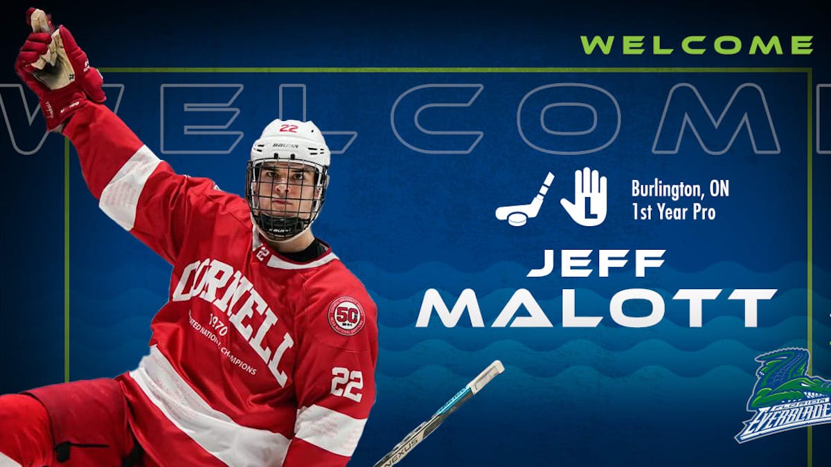 Forward Jeff Malott Joins the Blades