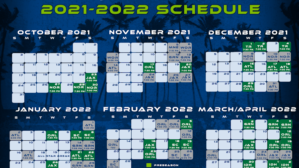 EVERBLADES 2021-2022 SCHEDULE ANNOUNCED | Florida Everblades everblades-2021-2022-schedule-announced-florida-everblades