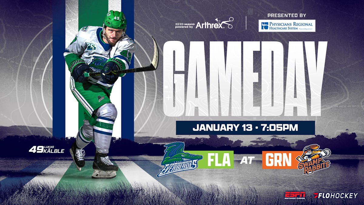 FLORIDA CONTINUES ROAD TRIP AGAINST SWAMP RABBITS