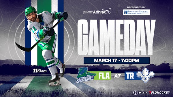 Everblades Travel North Of The Border For First Time This Season