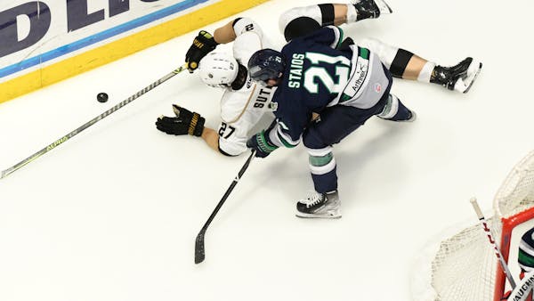 JOSLING SCORES TWICE, BUT BLADES DROP RUBBER MATCH TO GROWLERS
