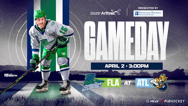 EVERBLADES LOOK TO CLINCH PLAYOFF SPOT AGAINST ATLANTA