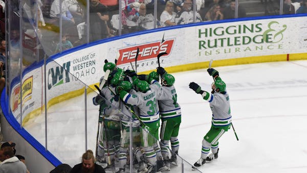 CHAU’S OT GAME-WINNER REELS IN STEELHEADS AS BLADES WIN GAME ONE