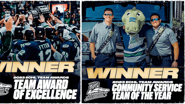 Florida Everblades Earn ECHL Team Award for Excellence and Community Service of the Year