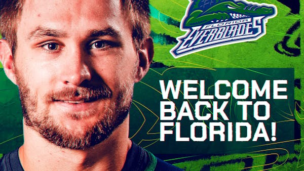 Everblades Re-Sign Robert “Bobo” Carpenter