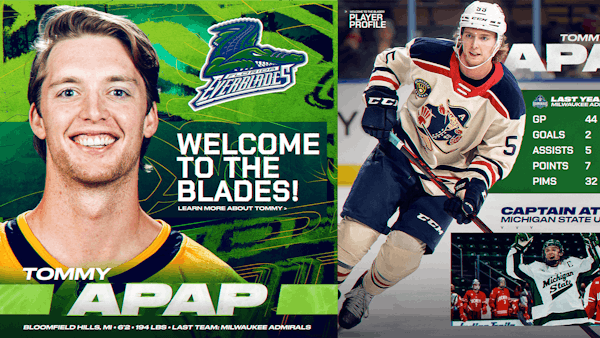 EVERBLADES SIGN FORWARD TOMMY APAP