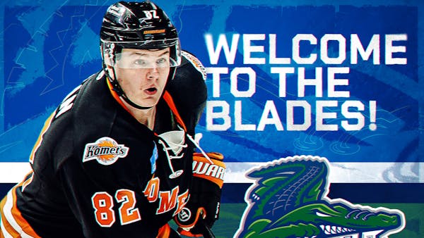 Everblades Sign Scott Allan