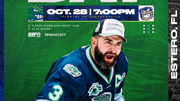 Everblades Raise 2023 Kelly Cup Banner in Home Opener vs Jacksonville