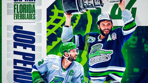 Joe Pendenza Named Everblades Captain