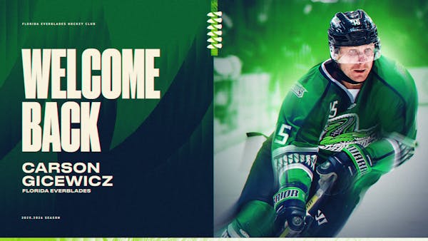 FLORIDA SIGNS FORWARD CARSON GICEWICZ