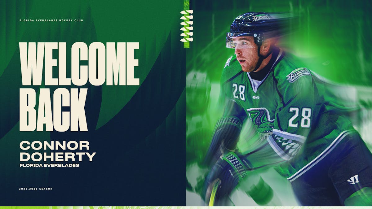 FLORIDA RE-SIGN DEFENSEMAN CONNOR DOHERTY