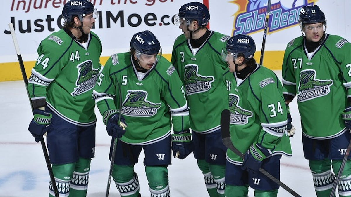 Stange's Hat Trick Leads Florida to 6-1 Win