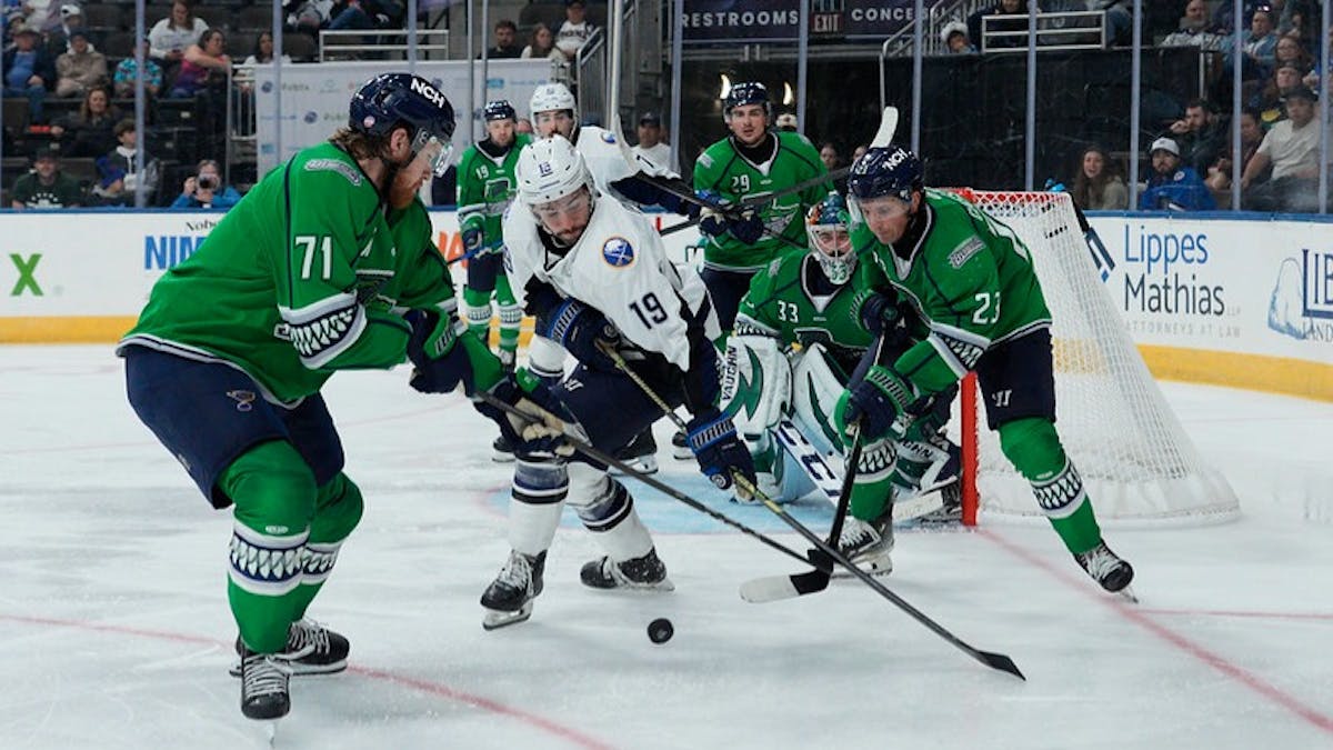Blades Fall Short in 3-2 OT Loss
