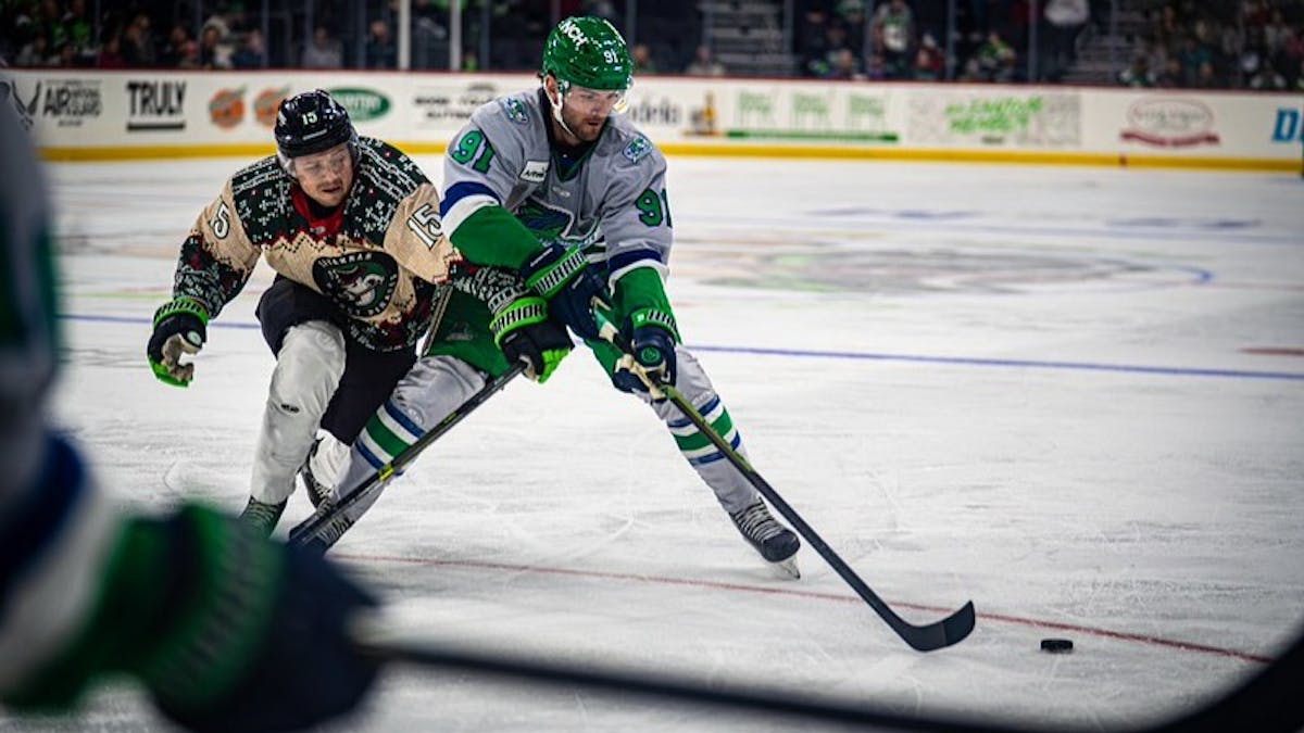 Needham Nails GWG, Elynuik Scores Twice for 3-2 Florida Win