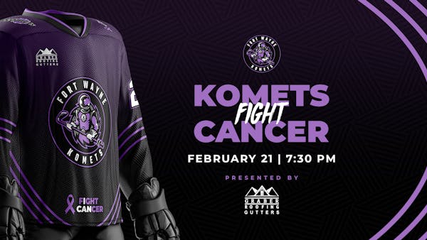 Komets Fight Cancer | Reading Royals @ Fort Wayne Komets