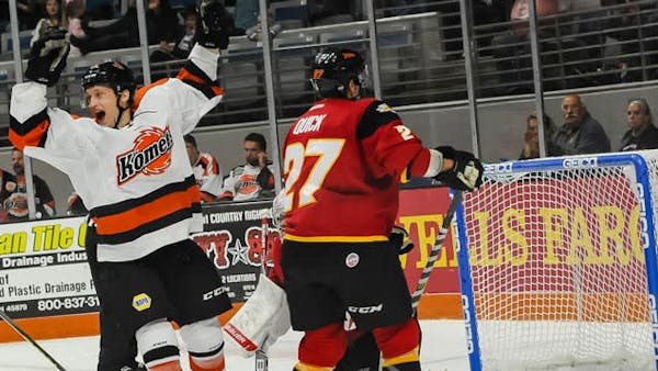 Komets edge Indy 6-5 in OT