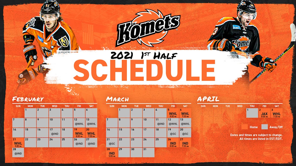 Komets announce start of season