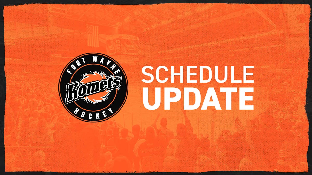 ECHL announces schedule updates and changes | Fort Wayne Komets echl-announces-schedule-updates-and-changes-fort-wayne-komets
