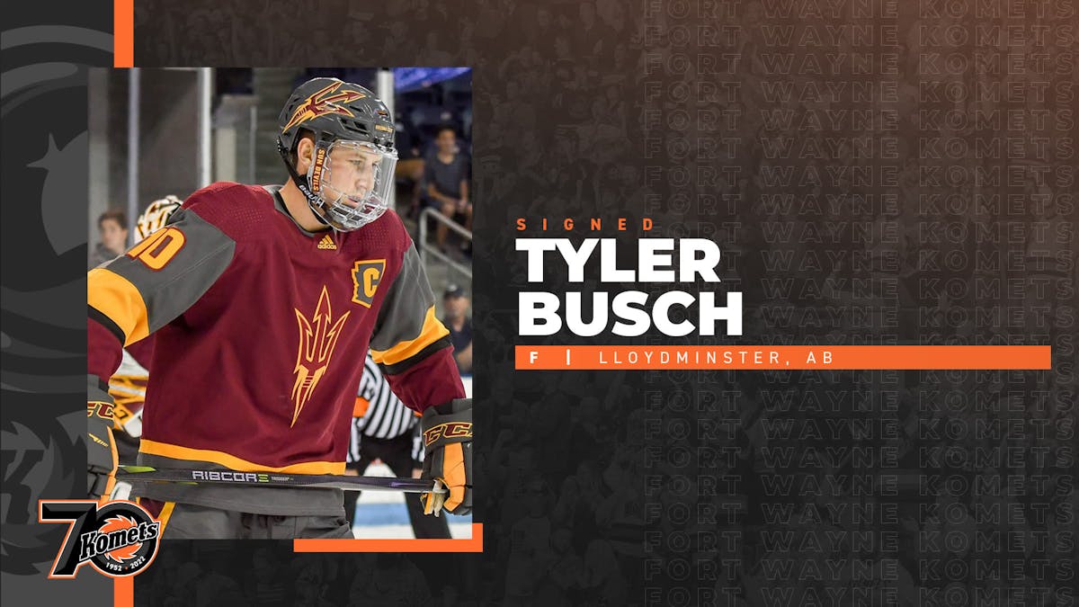 Komets sign Tyler Busch