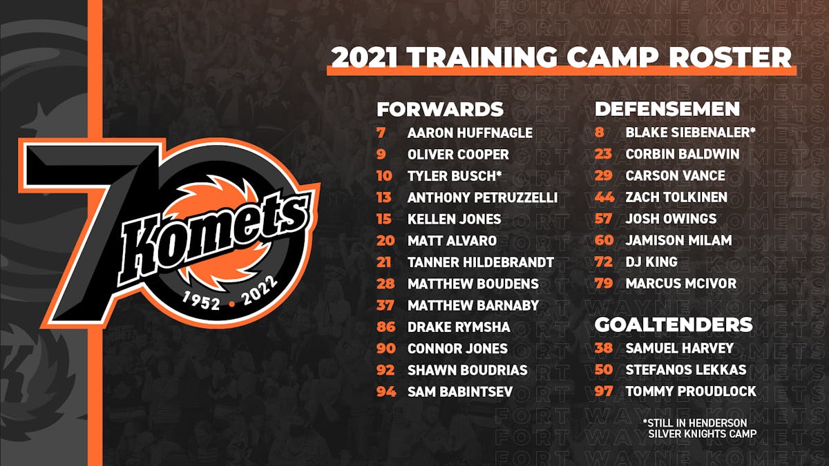 Komets Training Camp Opens