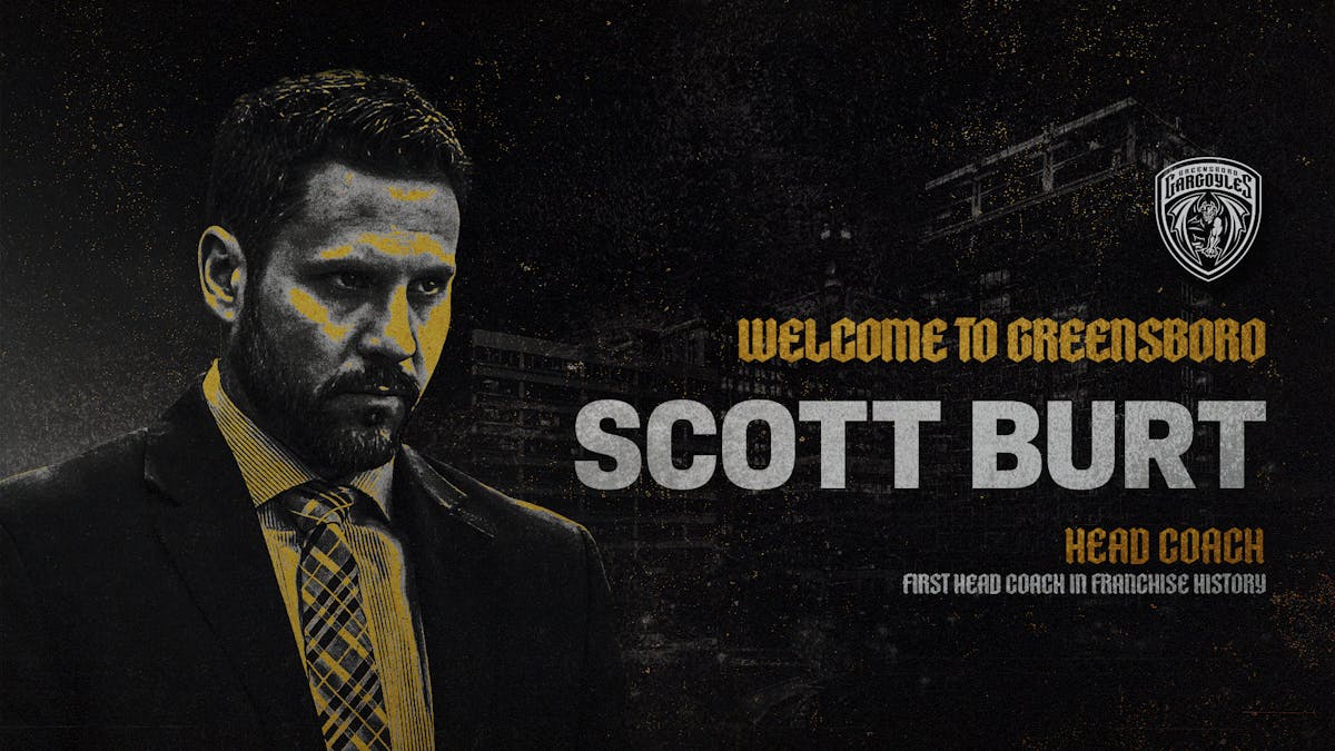 Scott Burt Named First Head Coach of Greensboro Gargoyles