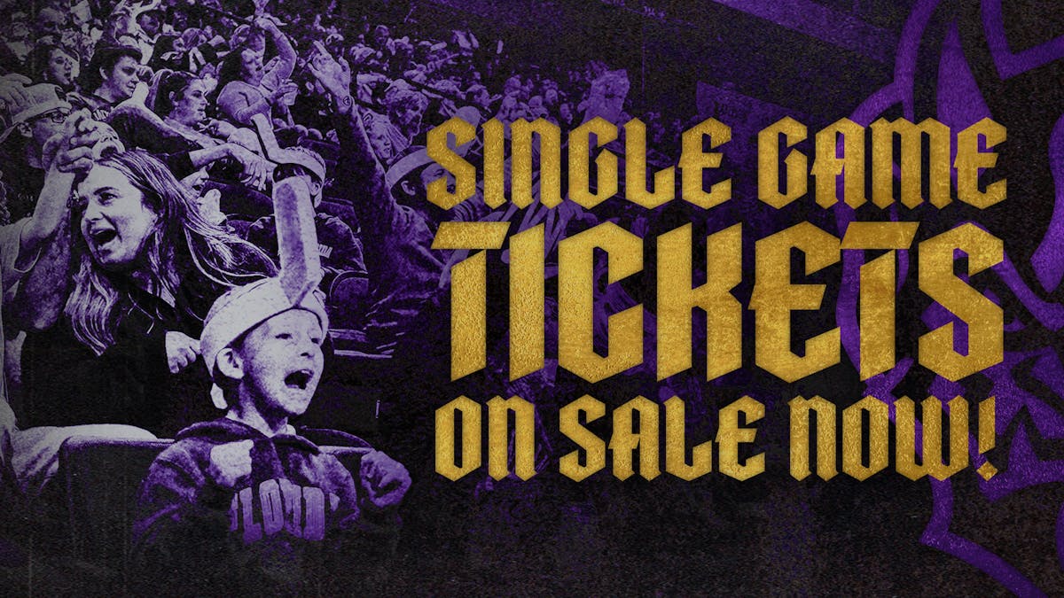 Single Game Tickets On Sale Now!
