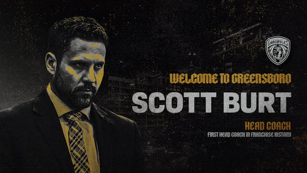 Scott Burt Named First Head Coach of Greensboro Gargoyles